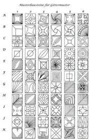 pdf zentangle patterns steps